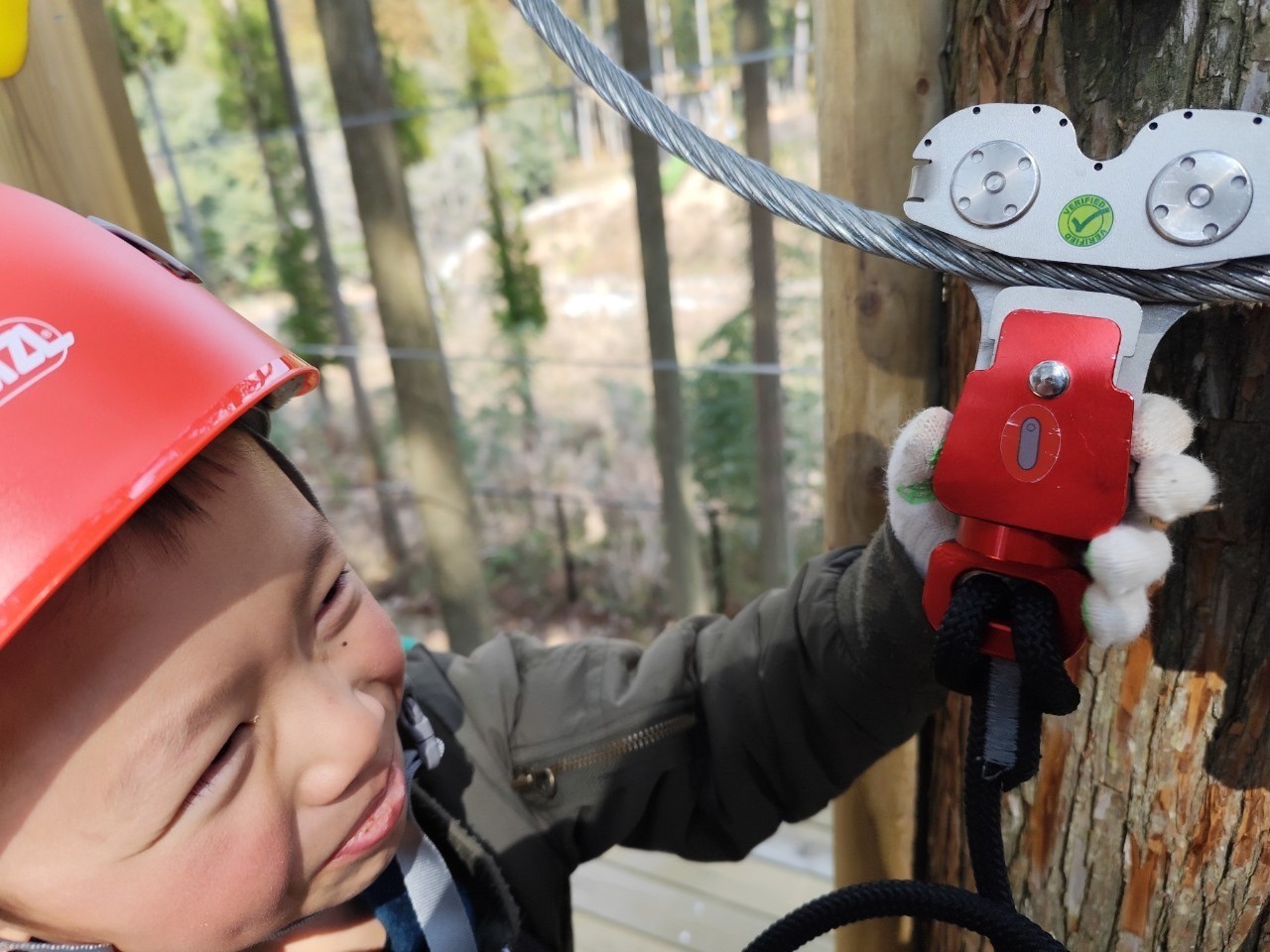 フォレストアドベンチャー・美里のキャノピーコース　紹介