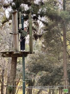 フォレストアドベンチャー・つくばのエキサイトコース紹介