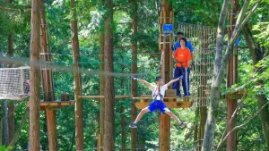 フォレストアドベンチャー・蓼科のキャノピーコース紹介