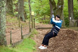 フォレストアドベンチャー・蓼科のアドベンチャーコース紹介