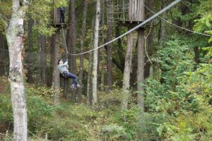 フォレストアドベンチャー・蓼科のアドベンチャーコース紹介