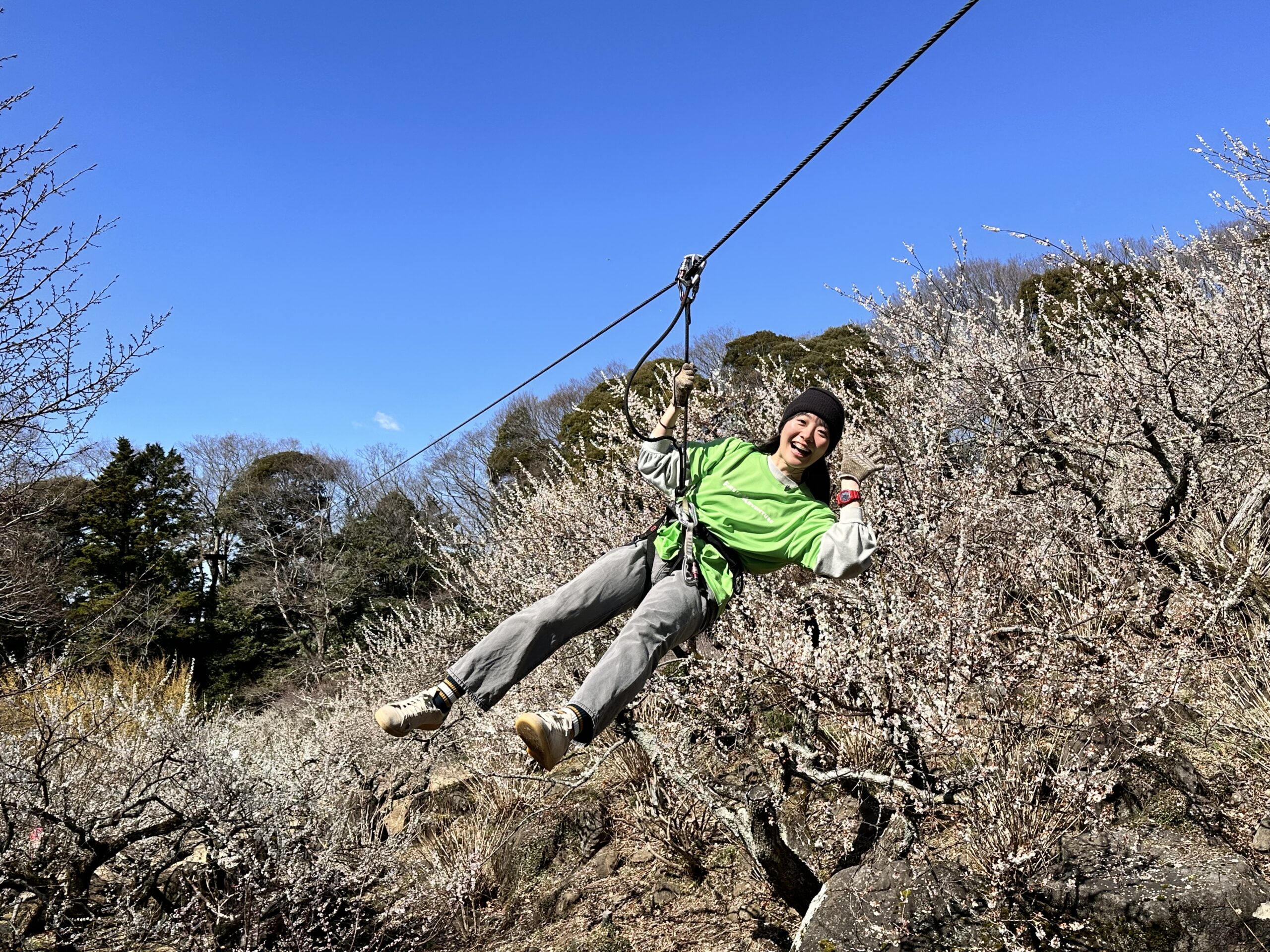 フォレストアドベンチャー・つくばのジップトリップコース紹介