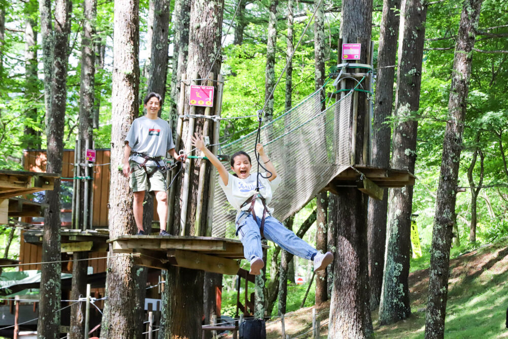 フォレストアドベンチャー・蓼科