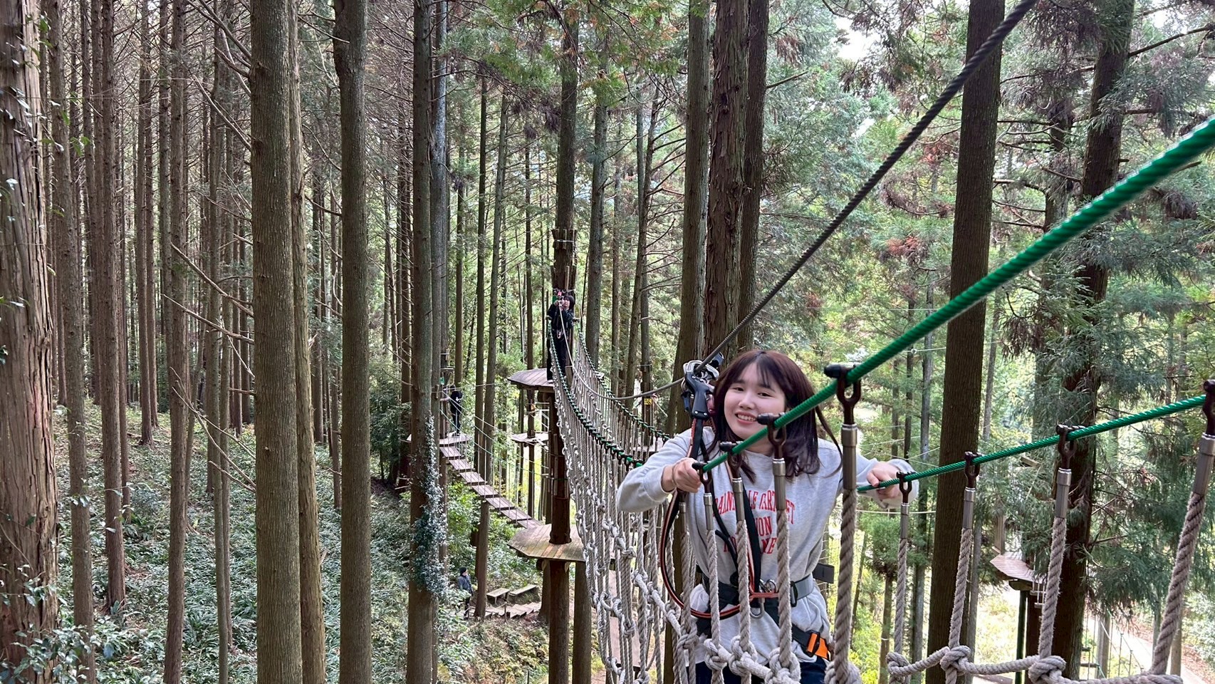 フォレストアドベンチャー・美里のアドベンチャーコース紹介