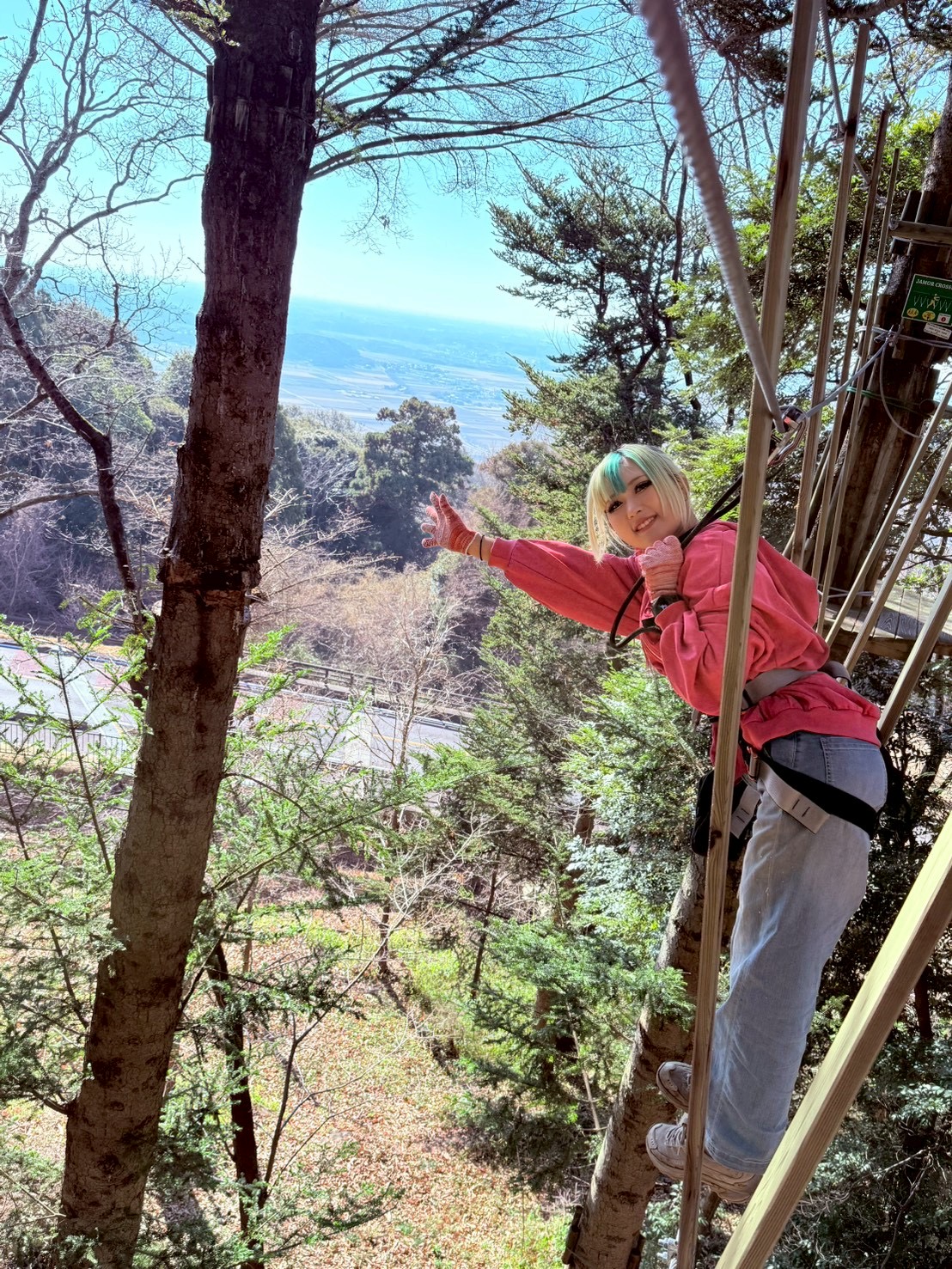 フォレストアドベンチャー・つくばのアドベンチャーコース紹介