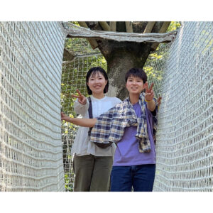 フォレストアドベンチャー・油山福岡のネットコース紹介