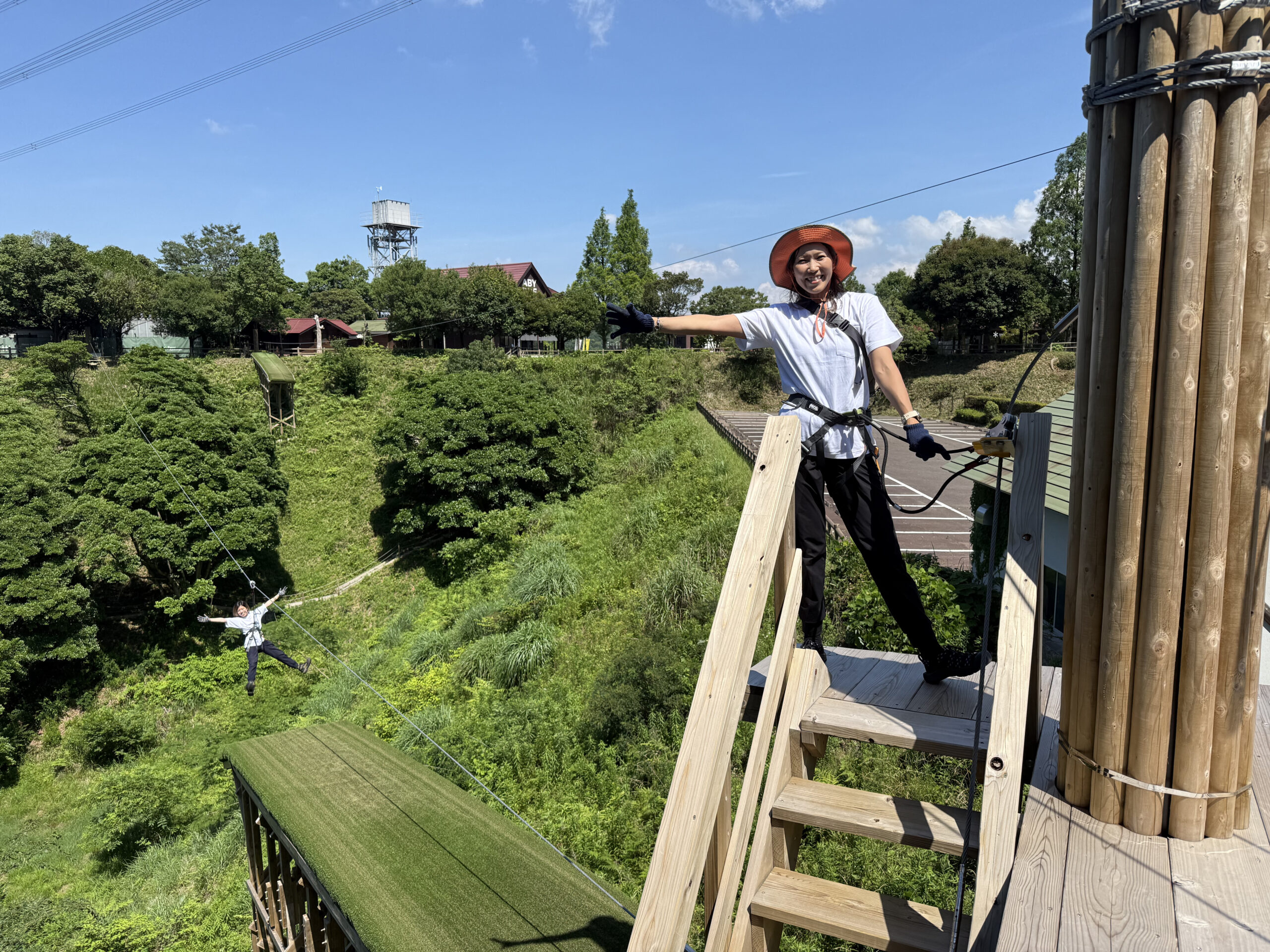 フォレストアドベンチャー・油山福岡のジップトリップコース紹介