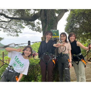 フォレストアドベンチャー・油山福岡のジップトリップコース紹介