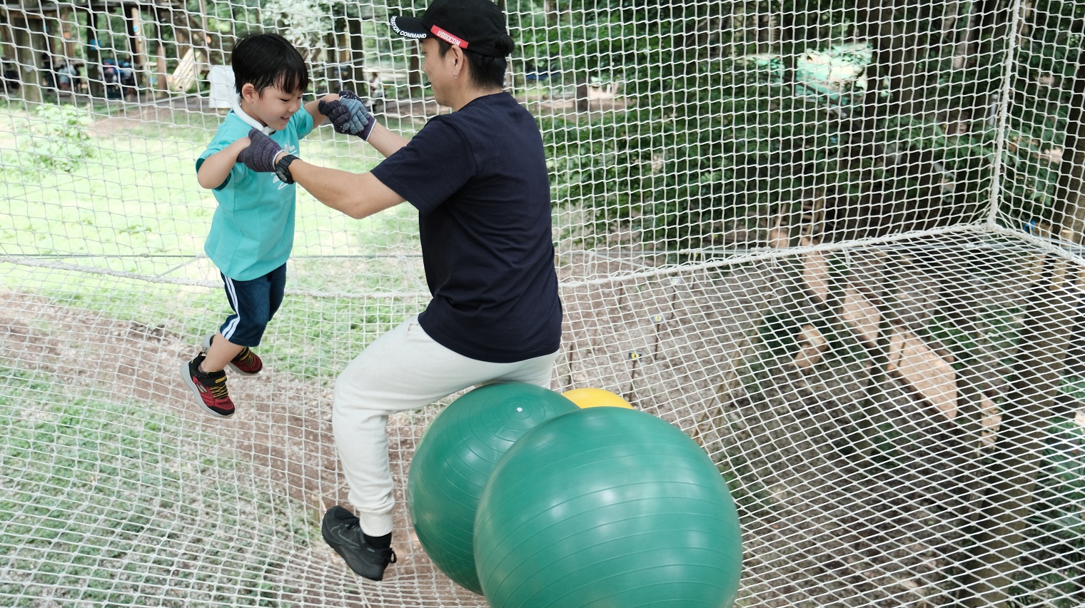 フォレストアドベンチャー・吹上浜のネットコース紹介