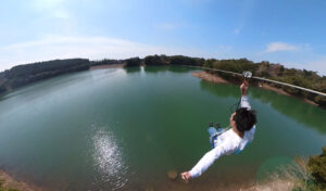 フォレストアドベンチャー・おおむら長崎のジップトリップコース　紹介