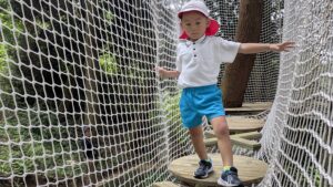 フォレストアドベンチャー・吹上浜のネットコース紹介