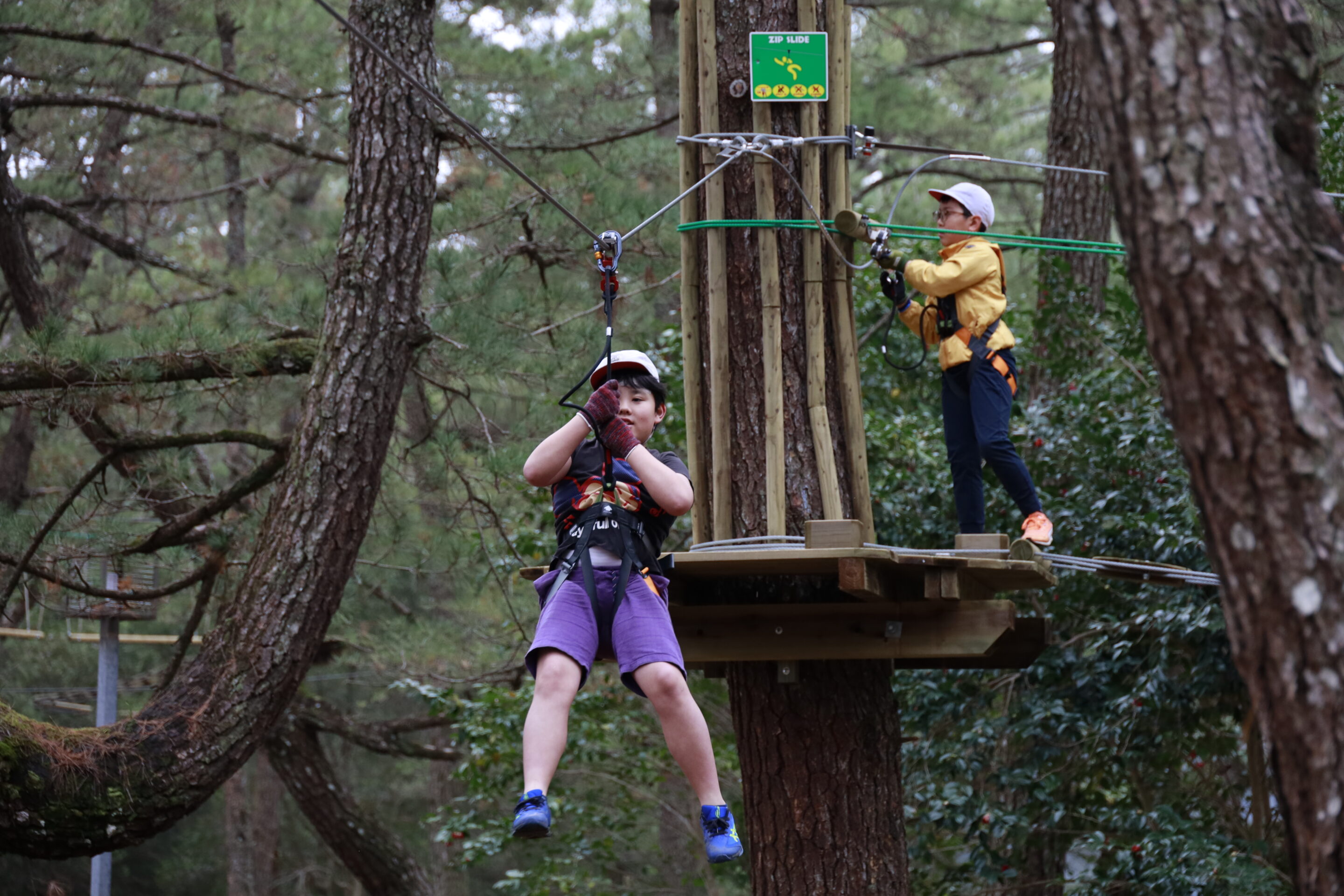 フォレストアドベンチャー・吹上浜のトレックコース紹介